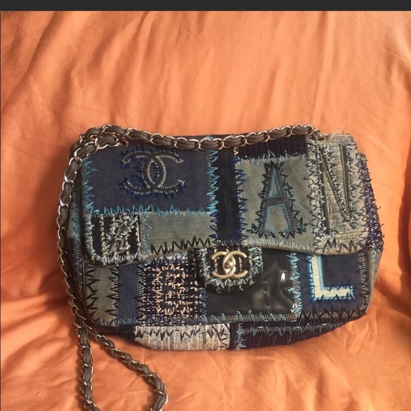 Chanel Denim Patchwork Bag Top Sellers 